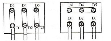 電機繞組三角形或星形接線